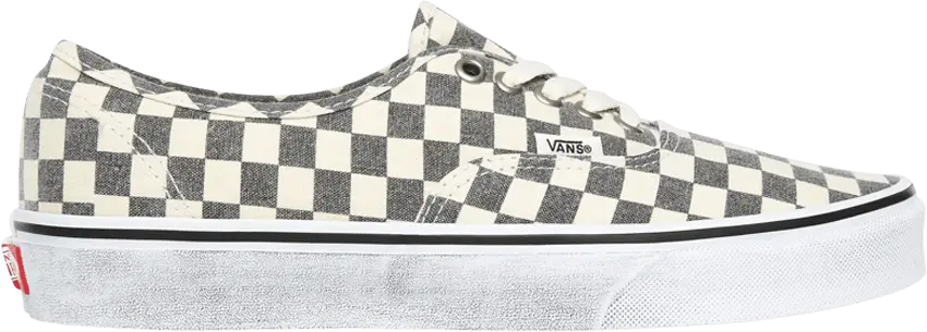  Vans Authentic &#039;Washed Checkerboard - Asphalt&#039;