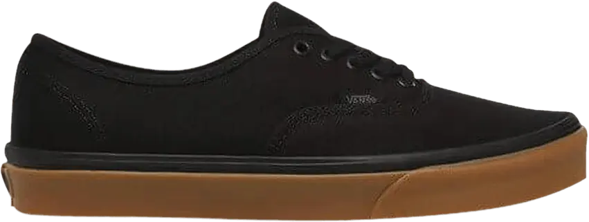  Vans Authentic 12 Oz Canvas Black Gum