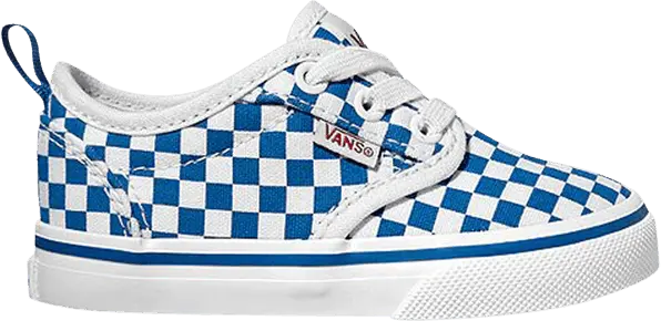  Vans Atwood Slip-On Toddler &#039;Checkerboard - Victoria Blue&#039;