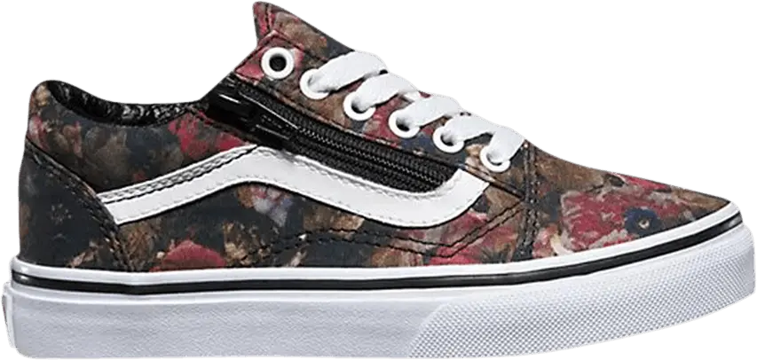  Vans Old Skool Zip Kids &#039;Moody Floral&#039;