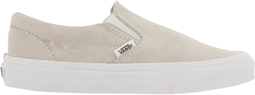  Vans Classic Slip-On &#039;Pinked Suede - Silver Lining&#039;