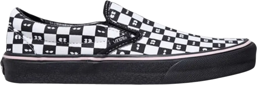  Vans Lazy Oaf x Classic Slip-On &#039;Checkerboard - Eyeballs&#039;