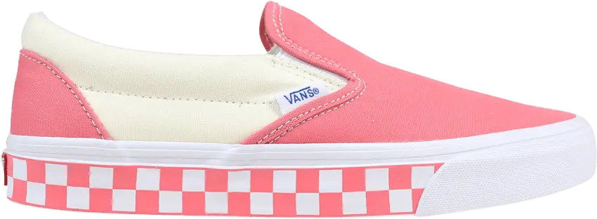 Vans Classic Slip-On &#039;Checker Sidewall - Spiced Coral&#039;