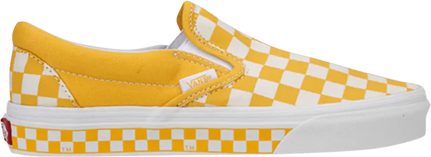  Vans Classic Slip-On &#039;Nextor Checkerboard - Old Gold&#039;