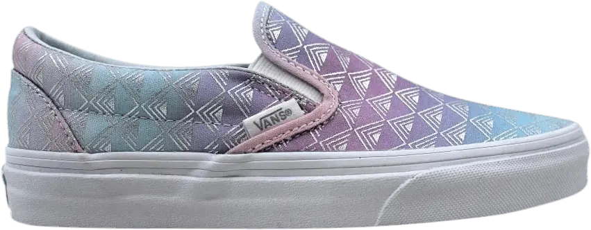  Vans Classic Slip-On Rainbow Geo