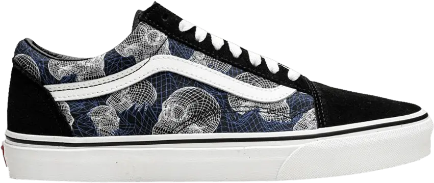  Vans Old Skool &#039;Wireframe Skulls&#039;