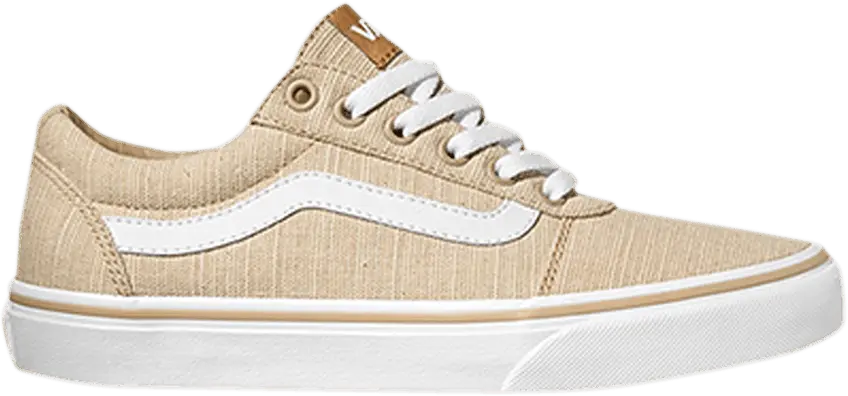  Vans Wmns Ward Deluxe &#039;Menswear - Sesame&#039;