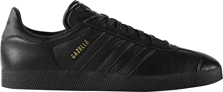  Adidas adidas Gazelle Black/Black-Gold Metallic