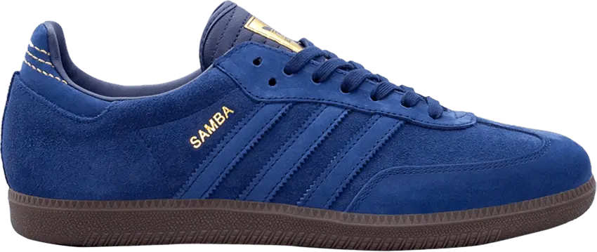  Adidas Samba FB &#039;Dark Blue Gum&#039;