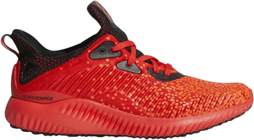  Adidas Alphabounce J &#039;Core Red&#039;