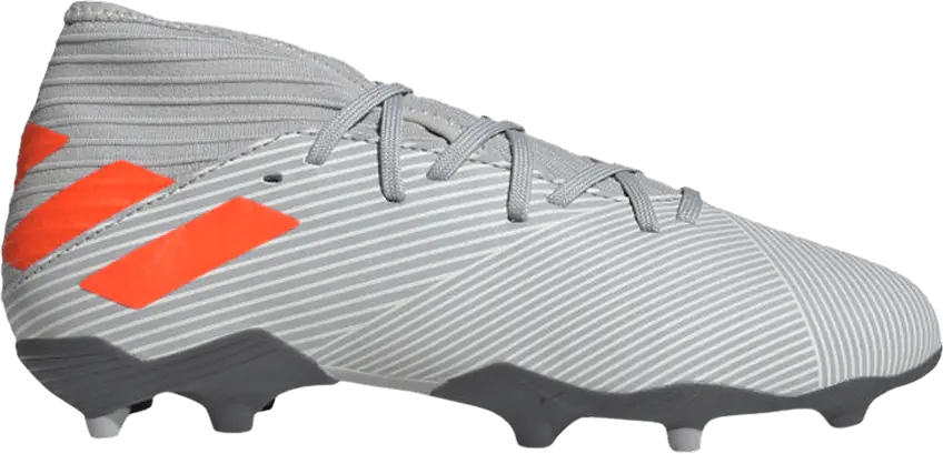  Adidas Nemeziz 19.3 FG J &#039;Grey Solar Orange&#039;