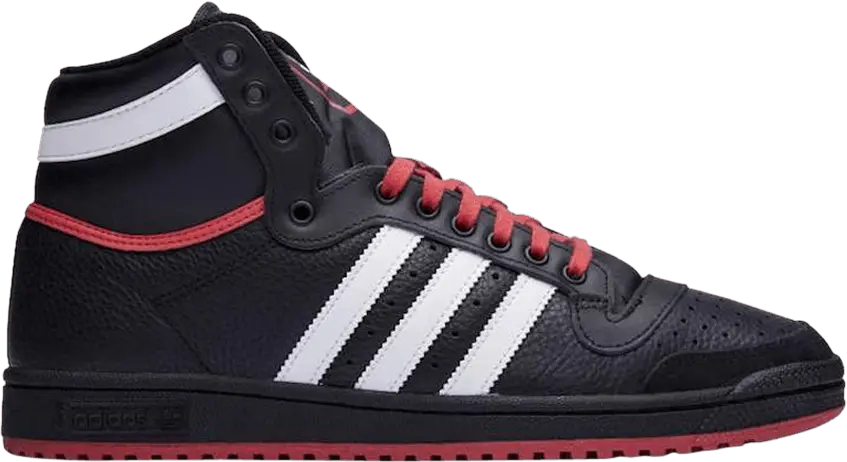  Adidas Top Ten High &#039;Black Glory Red&#039;