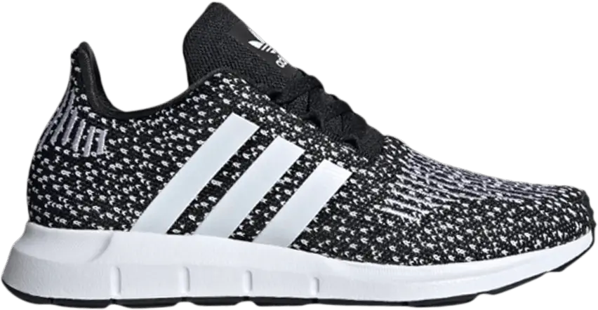  Adidas Swift Run J &#039;Black White&#039;