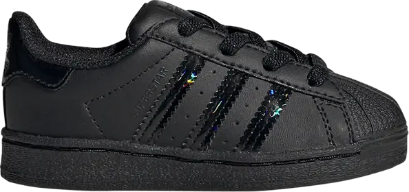  Adidas Superstar EL I &#039;Triple Black&#039;