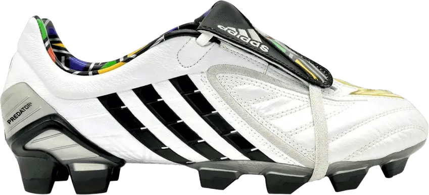  Adidas Predator Absolion PowerSwerve FG &#039;White Multi-Color&#039; Sample