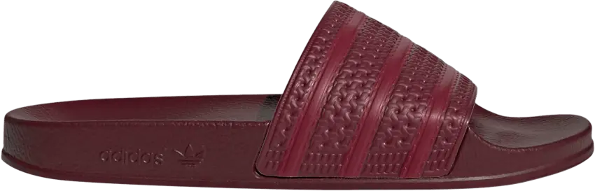  Adidas Adilette Slides &#039;Shadow Red&#039;