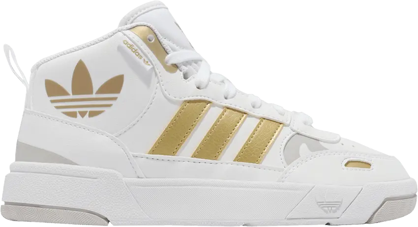  Adidas Wmns Post Up &#039;White Gold Metallic&#039;