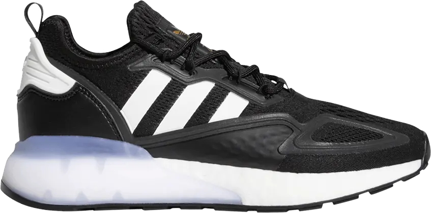  Adidas Wmns ZX 2K Boost &#039;Black White&#039;