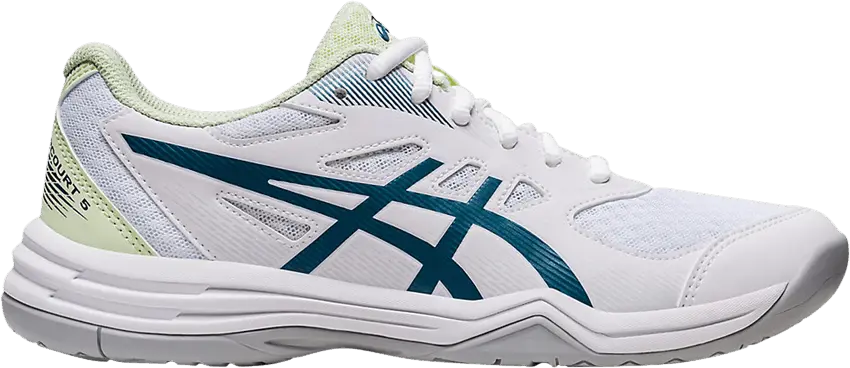  Asics Wmns Upcourt 5 &#039;White Ink Teal&#039;