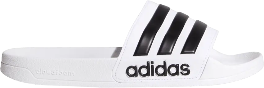  Adidas Adilette Shower Slide &#039;White Black&#039;