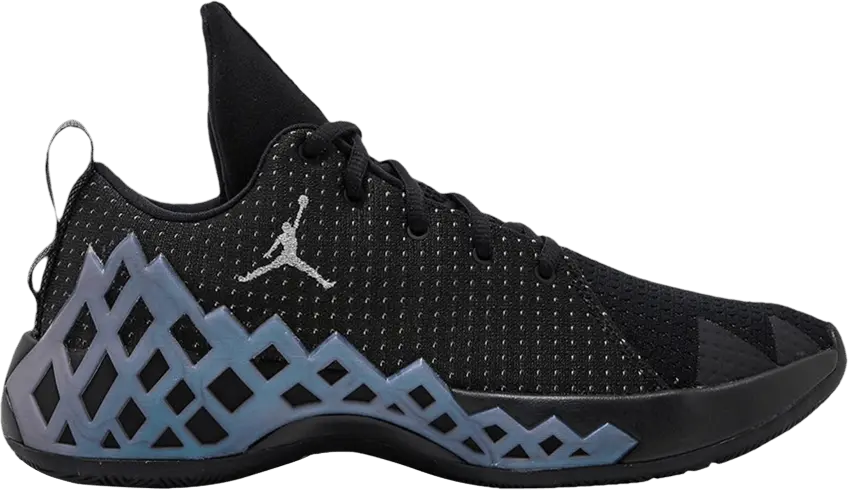  Jordan Jumpman Diamond Low PF &#039;Black Metallic Silver&#039;