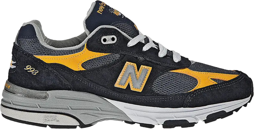  New Balance 993 Made in USA &#039;Navy Yellow&#039;