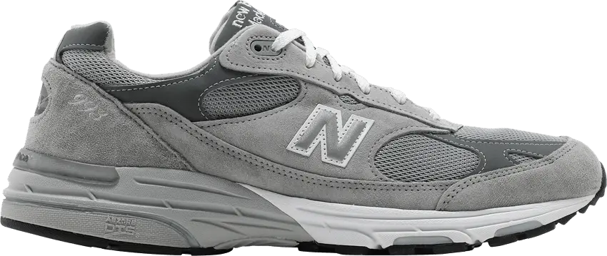  New Balance 993 Made in USA Narrow &#039;Grey White&#039;