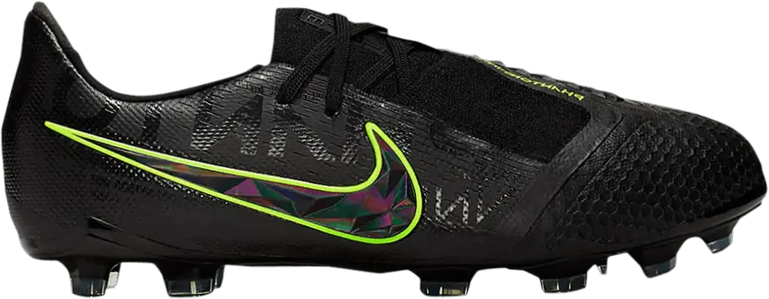  Nike Phantom Venom Elite FG GS &#039;Black Volt&#039;