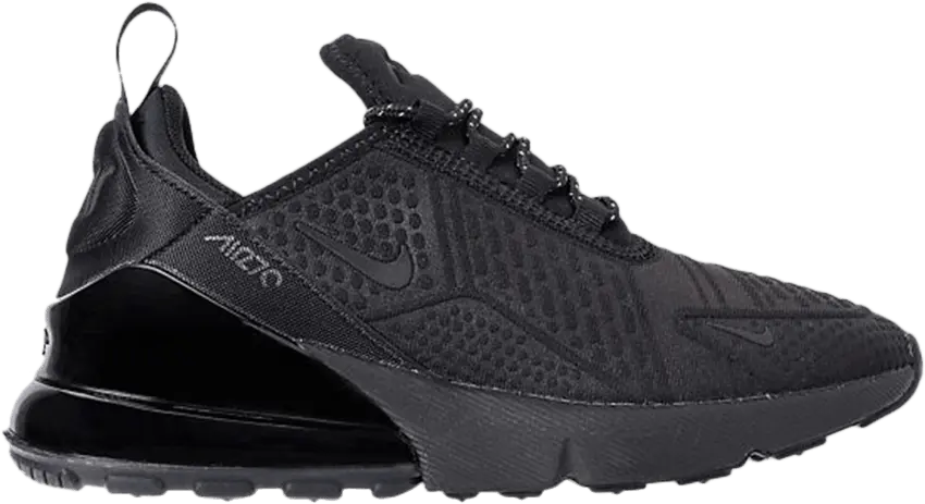  Nike Air Max 270 SE GS &#039;Triple Black&#039;