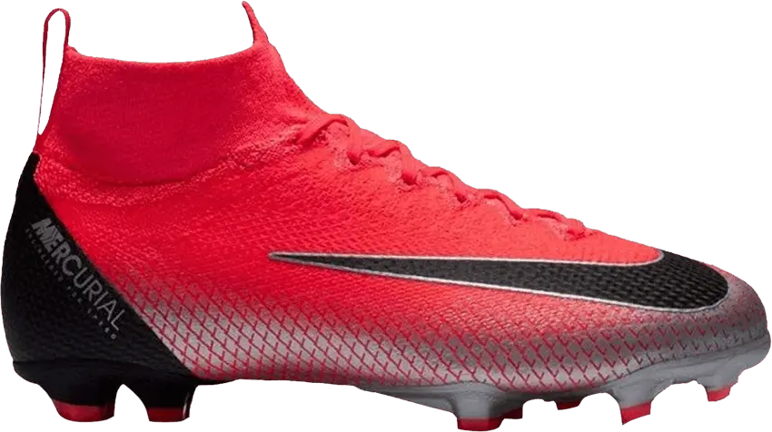  Nike Superfly 6 Elite CR7 FG GS &#039;Flash Crimson&#039;