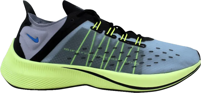  Nike EXP-X14 GS &#039;Glacier Grey Black Volt&#039;