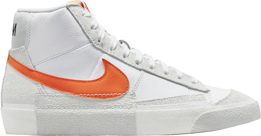  Nike Blazer Mid &#039;77 Pro Club &#039;Remastered - White Safety Orange&#039;