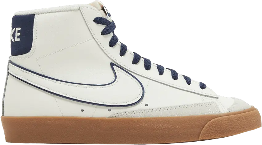  Nike Blazer Mid &#039;77 Premium &#039;Sail Navy Gum&#039;