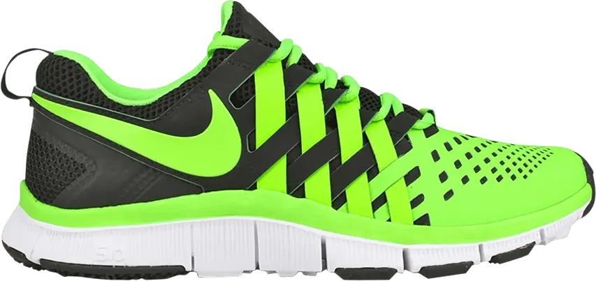  Nike Free Trainer 5.0 &#039;Black Flash Lime&#039;