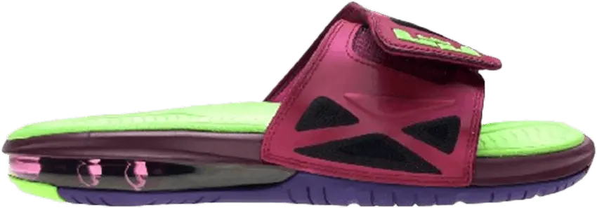  Nike Air Lebron 2 Slide Elite &#039;Raspberry Red&#039;