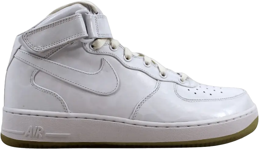  Nike Air Force 1 Mid Comfort Premium QS White/White