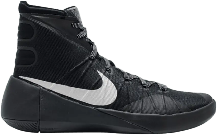  Nike Hyperdunk 2015 &#039;Black Metallic Silver&#039;