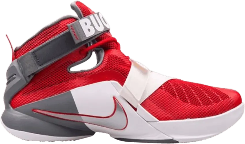 Nike LeBron Soldier 9 Premium &#039;Ohio State Buckeyes&#039;