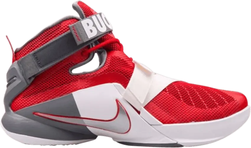  Nike LeBron Soldier 9 Premium &#039;Ohio State Buckeyes&#039;