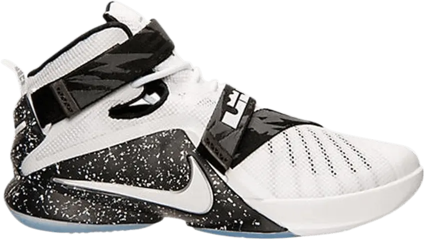  Nike LeBron Soldier 9 Premium &#039;White Black&#039;