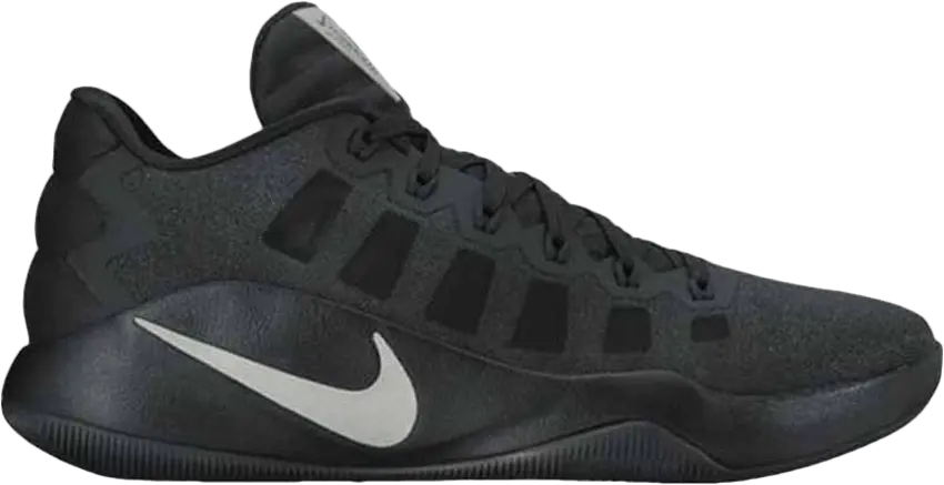  Nike Hyperdunk 2016 Low Black/Metallic Silver