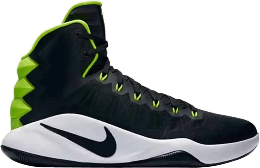  Nike Hyperdunk 2016 Black/Black-Volt