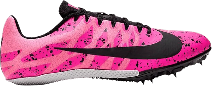  Nike Zoom Rival S 9 &#039;Paint Splatter - Pink Blast&#039;