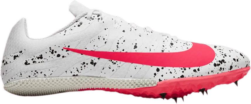  Nike Zoom Rival S 9 &#039;Paint Splatter - White Crimson Jade&#039;