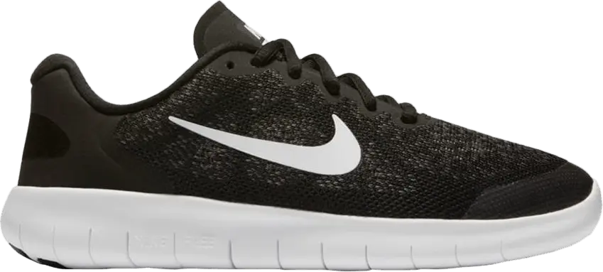  Nike Free RN 2017 &#039;Black Dark Grey&#039;