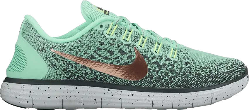  Nike Wmns Free RN Distance Shield &#039;Green Glow&#039;