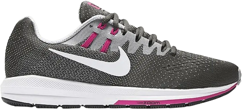  Nike Wmns Air Zoom Structure 20 &#039;Anthracite Pink&#039;