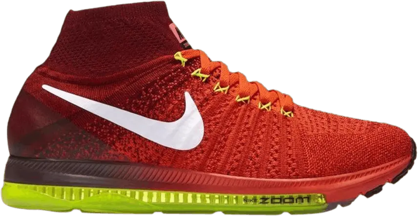  Nike Wmns Zoom All Out Flyknit &#039;Bright Crimson&#039;
