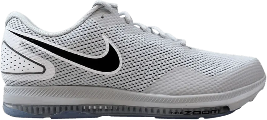 Nike Zoom All Out Low 2 Pure Platinum Black White