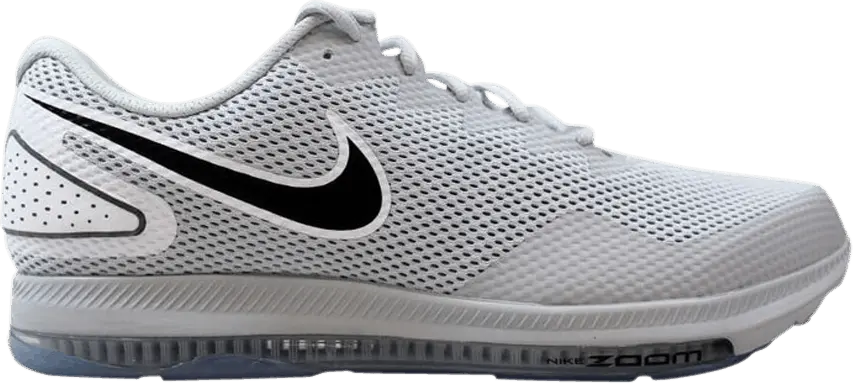 Nike Zoom All Out Low 2 Pure Platinum Black White